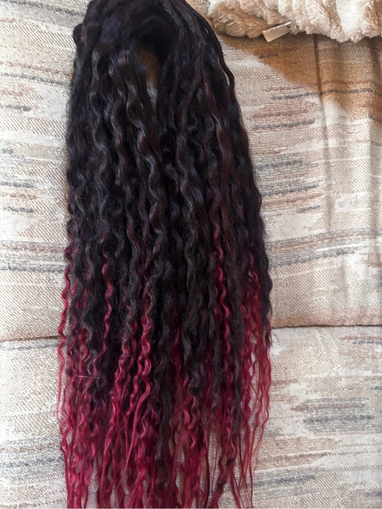 Other - 50 Black to Burgundy Ombre Braiding Hair Extensions - Women's Synthetic Hair